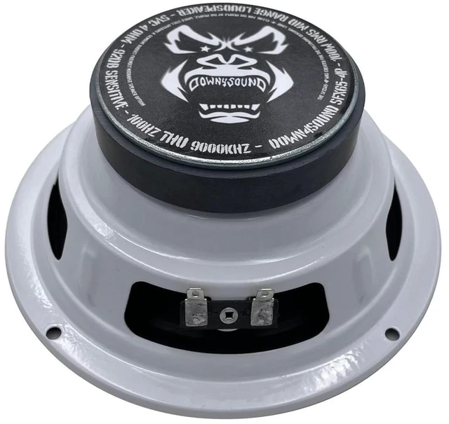 Alt view image 3 of 4 - Down4Sound SFX65-4P 6.5 Inch Midrange Car Audio Speakers 4 Ohm 200W RMS Pair