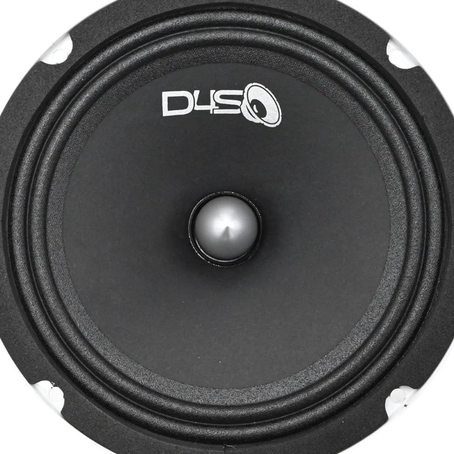 Alt view image 2 of 4 - Down4Sound SFX65-4P 6.5 Inch Midrange Car Audio Speakers 4 Ohm 200W RMS Pair