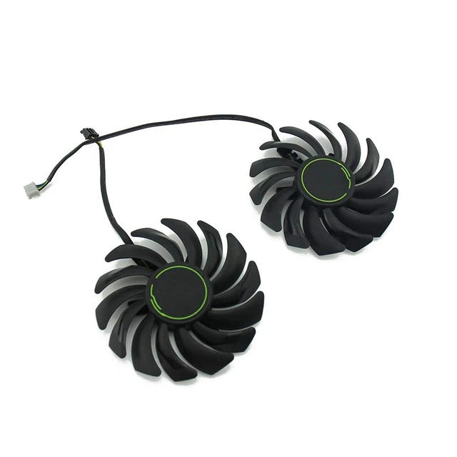 Alt view image 4 of 4 - NNL 87MM PLD09210S12HH DC12V 4PIN RTX2070 Graphics Fan for MSI GeForce RTX 2060 2070 2080 Super Ventus XS OC Graphics Card Fan (2pcs)