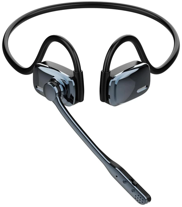 Main image of ZGUKJ Open Ear Bluetooth Headset with Mic for Truckers Work Calls Running