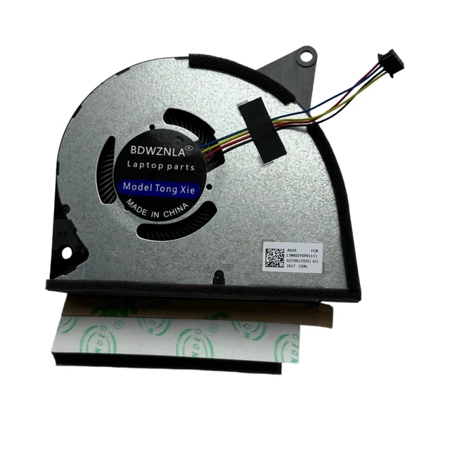 Alt view image 2 of 3 - New Laptop CPU Cooling Fan for ASUS ROG XG Mobile GC34 Fan FSQP DFSCK22115181U 13NR01Y0P01111 6033B0159301 12V 1A