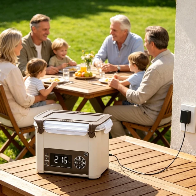 Alt view image 4 of 4 - 12V Electric Lunch Box Charger Compatible with LunchEAZE Gen 1 Gen 2 Core Cordless Heated Electric Lunch Box Power Adapter Supply