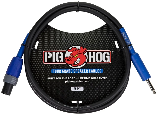 Main image of Pig Hog PHSC5S14 Pig Hog Speaker Cable, 5 Feet