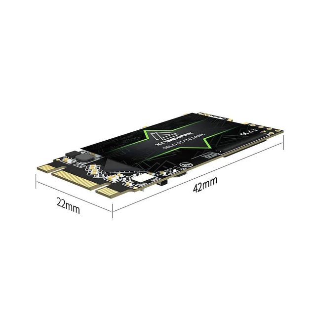 Alt view image 2 of 5 - KingShark Gamer SSD M.2 2242 128GB Internal Ngff SSD 42MM SATA III 6Gb/s (128GB, M.2 2242)