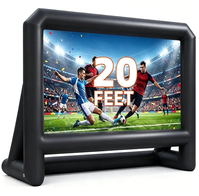 Main image of 20FT Inflatable Projector Screen, Outdoor Movie Projector Screen