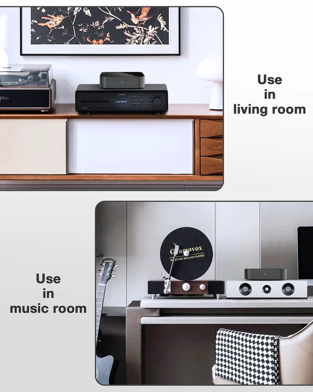 Alt view image 5 of 5 - ARSY Ne-3 Streaming Music Receiver New Version, Airplay 2 Receiver, Hi-Fi Auido Streamer, WiFi Audio Streamer Stream Hi-Res Audio from Tidal, Roon and More, Power Adapter NOT Included