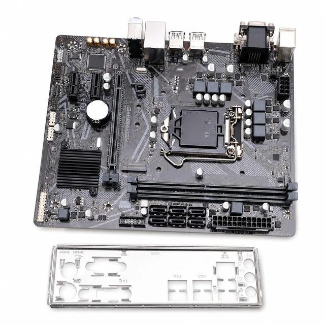 Main image of Vikye B460M Micro ATX Gaming Motherboard, LGA 1200 Socket Dual Channel DDR4 M.2 NVMe Desktop PC Mainboard, with USB 3.2 Gigabit LAN, for 10th Gen CPU