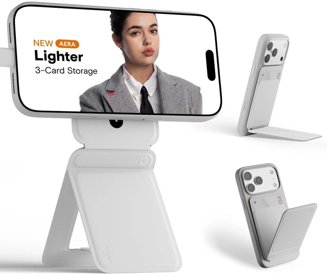 Main image of MOFT Snap Phone Tripod Wallet AERA, NFC-Supported Card Holder, iPhone Stand