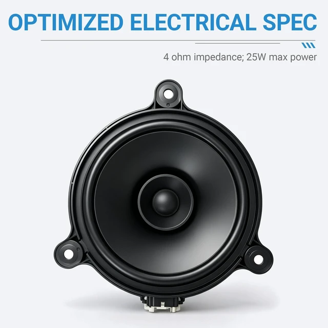 Alt view image 4 of 5 - Nodunet Rear Speaker Compatible with Mazda 3 6 CX-3 CX5 MX-5 Miata 2014-2023 Speaker Audio BHP1-66-960