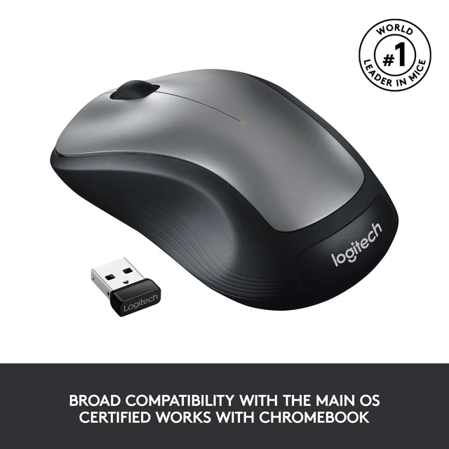 Alt view image 4 of 5 - LOGITECH M310 Wireless Laser Mouse - Silver