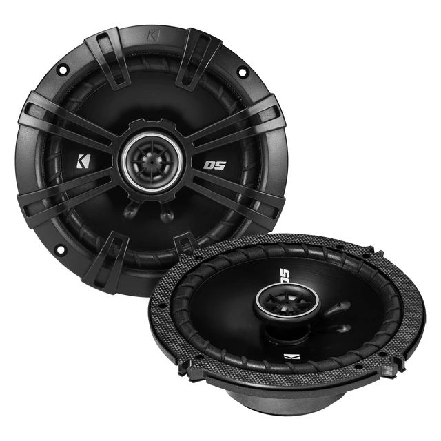 Alt view image 2 of 2 - KICKER 6.5" 240 Watt Peak Power 2-Way 4-Ohm Coaxial Car Audio Speakers (Qty 4)