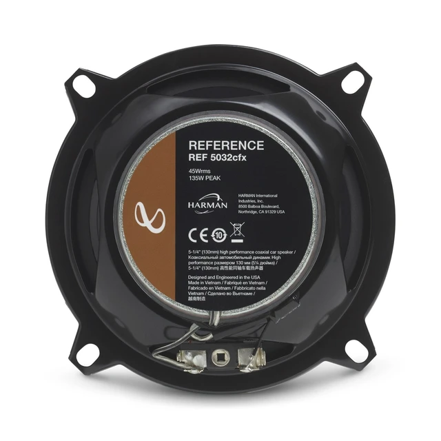 Alt view image 2 of 5 - Infinity REF-5032CFX Reference 5.25 Inch Two-Way Car Audio Speakers
