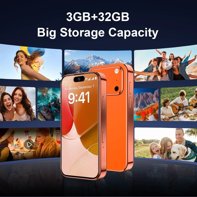 Alt view image 5 of 5 - Mini Phone 4G Unlocked 32G Android Smartphone World's Smallest Phone