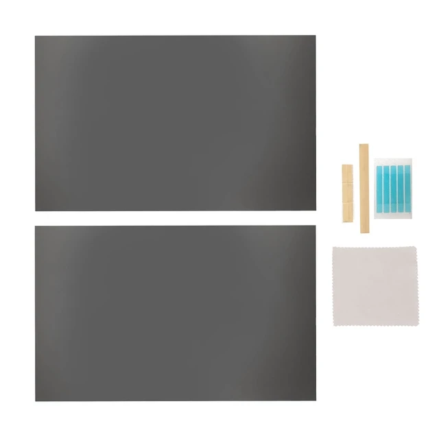Alt view image 4 of 5 - CUIFATI 24 Inch Computer Privacy Screen Filter, Magnetic Hanging Removable Anti Blue Light with Advanced Micro Louver Technology, for 16:9 Widescreen Monitor Desktop PC