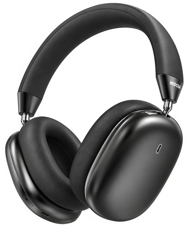 Main image of Wireless Over Ear Headphones,Active Noise Cancelling,Bluetooth 100H,Black