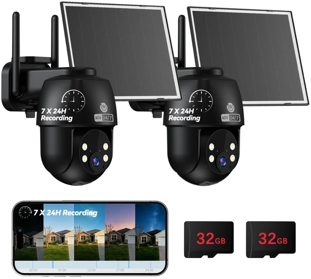 Main image of MUBVIEW 24/7 Continuous Recording Wireless Outdoor Security Camera