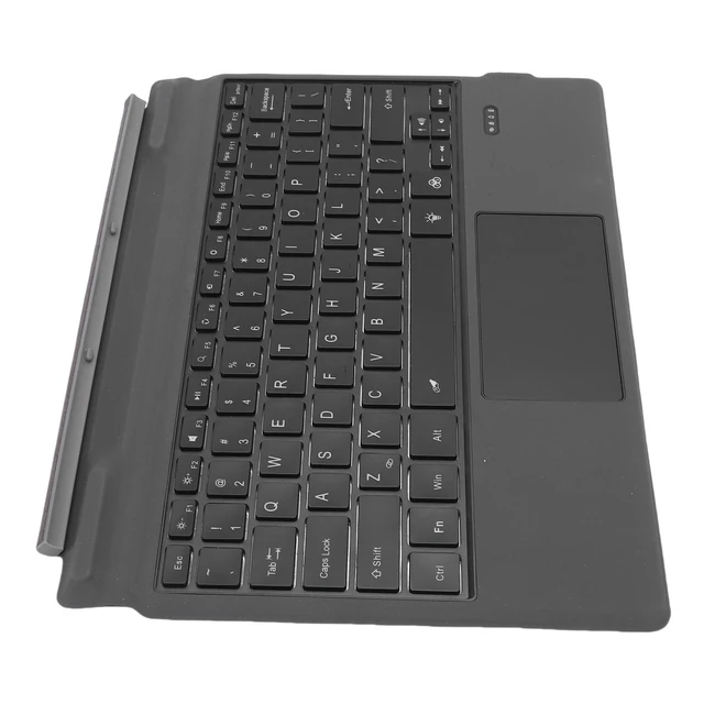 Alt view image 3 of 5 - VBESTLIFE Detachable Keyboard for Latitude 7320/K19M/5290/7210 Laptops, Bluetooth Travel Keyboard with Backlit Touchpad