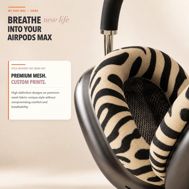 Alt view image 4 of 5 - WC PadZ Max - Ear Cushions for AirPods Max 1 & 2