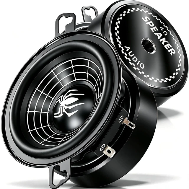 Main image of 3.5 Inch Speakers, 600W 4 Ohm 3.5 In Speaker Car Audio Aluminum Cone Woofer