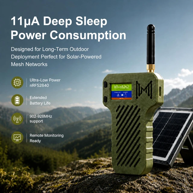 Alt view image 2 of 5 - Reeseephelte Mesh Node T114 Development Board with Case + 3000mAh Battry