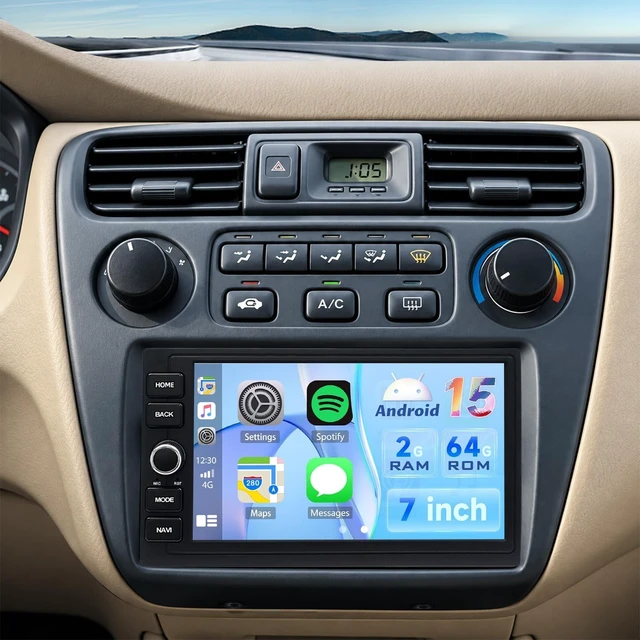 Main image of 4Core+64G Android Car Radio for Honda Accord 1990-2002, Civic 1996-2000