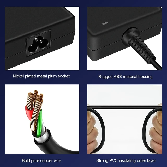 Alt view image 5 of 5 - 180W Charger for Acer Predator Helios 300 Gaming Laptop PH315-52 PH315-51 G3-571 G3-572 Predator Triton 300 500 Nitro 5 AN515 ADP-180MB K Power Supply Adapter Cord