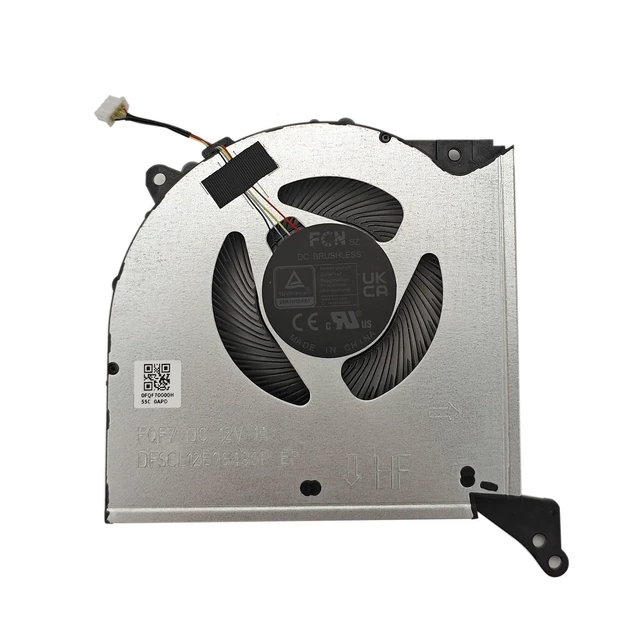 Alt view image 3 of 4 - Genuine CPU+GPU Cooling Fan Fit for Legion Pro 7 16ARX8H (Type: 82WS)
