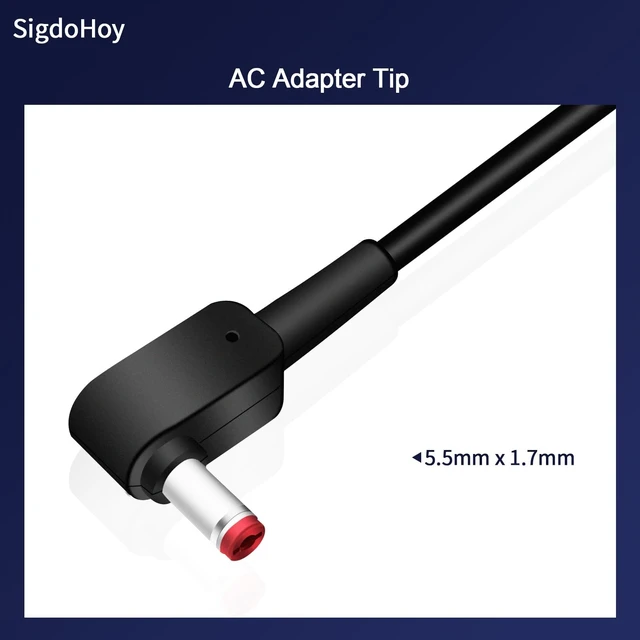 Alt view image 2 of 5 - 180W Charger for Acer Predator Helios 300 Gaming Laptop PH315-52 PH315-51 G3-571 G3-572 Predator Triton 300 500 Nitro 5 AN515 ADP-180MB K Power Supply Adapter Cord