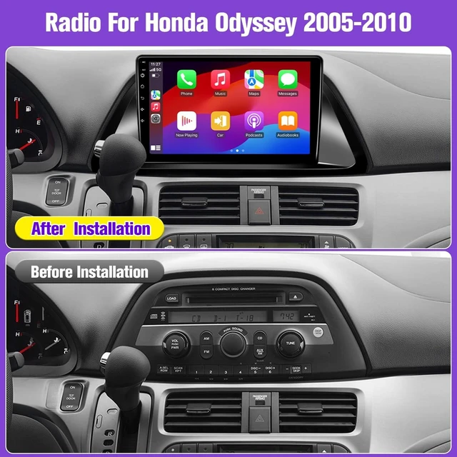 Alt view image 2 of 5 - Leadfan Android Car Radio for Honda Odyssey 2005-2010