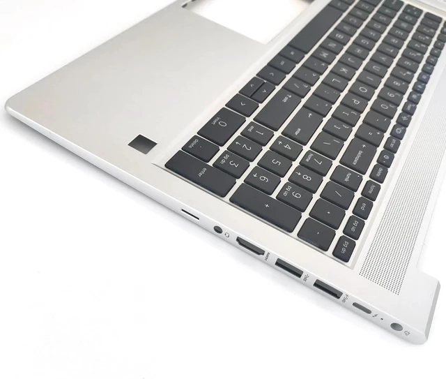 Alt view image 3 of 5 - Wuntenphy New Replacement for HP Elitebook 650 655 G9 Laptop Palmrest Upper Case Backlit Keyboard Assembly Part N17712-001 M05033-001 N03222-B31 Silver