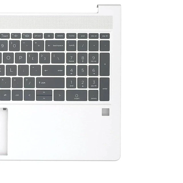 Alt view image 5 of 5 - Wuntenphy New Replacement for HP Elitebook 650 655 G9 Laptop Palmrest Upper Case Backlit Keyboard Assembly Part N17712-001 M05033-001 N03222-B31 Silver