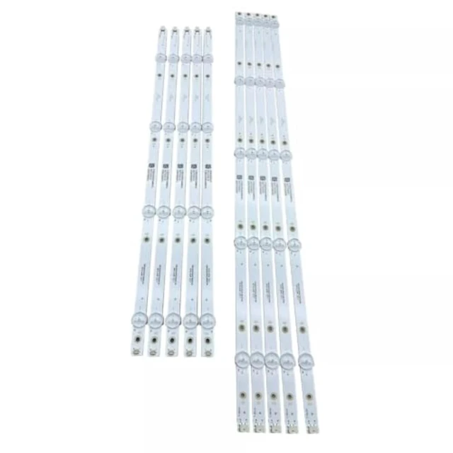 Alt view image 2 of 5 - FAMUGOS LB55135 10PCS LED TV Backlight Strips Fit for Insignia 55'' TV