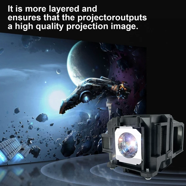 Alt view image 5 of 5 - Litluxu 915B403001 Replacement Lamp for Mitsubishi Rear Projection TV WD-73737 WD-73835 WD-60C8 WD-65C8 WD-65C9 WD-60735 WD-60737 WD-65736 WD-65737 WD73735 WD-82737 WD-82837