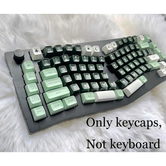 Alt view image 5 of 5 - Owpkeenthy 173 Keys PBT Cherry Profile Keycaps Set, Gaming Replacement Full Keys AntiWear for 60%100% ANSI/ISO Mechanical Keyboard SA Salon