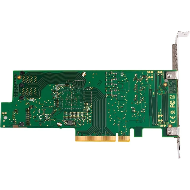 Alt view image 3 of 4 - SAS HBA Card Compatible with LSI 9300-8i IT Mode 9211-8i with SAS Cables