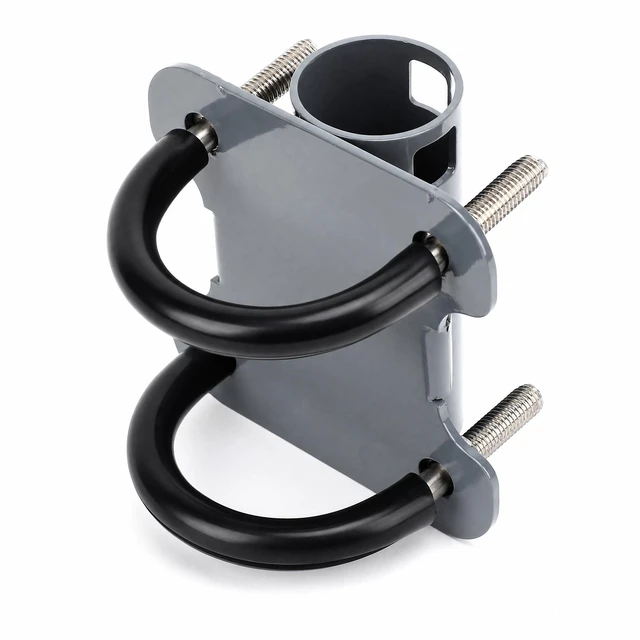 Main image of Pipe Adapter for GEN 2 V2 Dish Antenna, Stainless Steel Antenna Pole Mast Mount Pole Adapter Kit, U Bracket Roof Mounting Bracket for RV and Yacht, Easy Installation