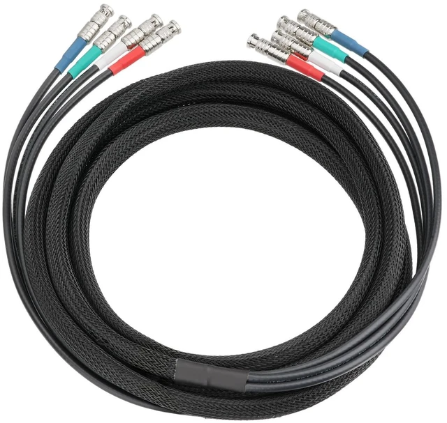 Alt view image 3 of 5 - Superbat 4-Ch Belden 1855A HD-BNC Cable for CoaXPress CXP-6 6G SDI Vision