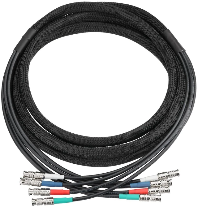 Alt view image 5 of 5 - Superbat 4-Ch Belden 1855A HD-BNC Cable for CoaXPress CXP-6 6G SDI Vision