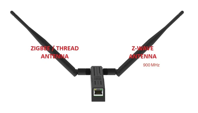 Alt view image 2 of 3 - SMLIGHT SLZB-MRW10 U (2026 Model) Zigbee Thread LAN POE Dual Radio - Zigbee2MQTT, Home Assistant, ZHA ^^ CC2674P10 + EFR32ZG23, Faster ESP32 S3 SoC vs SLZB-MRW10