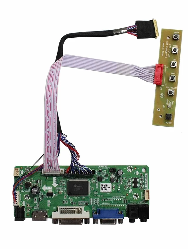 Main image of VSDISPLAY DVI VGA Audio Controller Kit Work for 1600x900 15.6'' 17.3" LCD