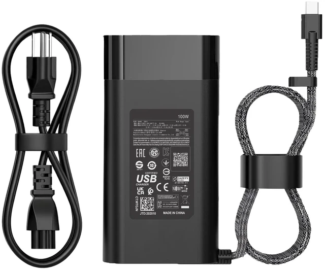 Main image of FSJTD 100W USBC Charger Compatible with HP EliteBook 8 800 6 X Flip
