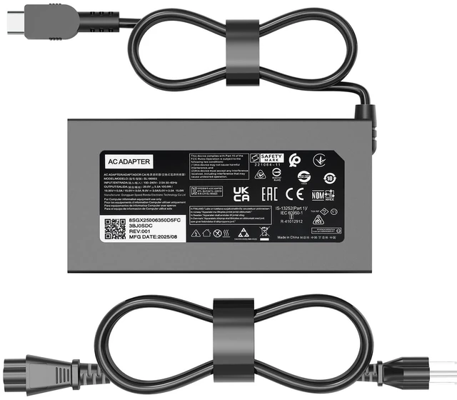 Main image of 100W USB C Charger Compatible with Lenovo Yoga ThinkBook IdeaPad Laptop