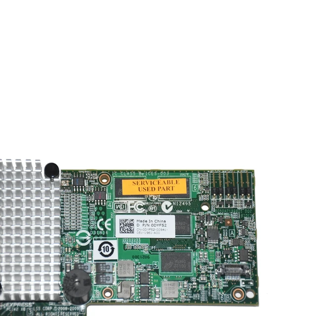 Alt view image 5 of 5 - LSI Logic MegaRAID 9260-8i 8-Port SAS RAID Controller