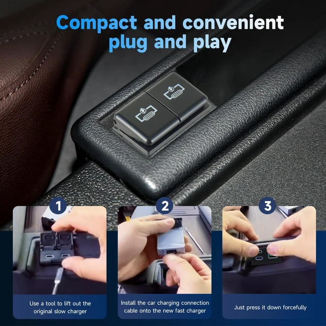Alt view image 3 of 5 - 90W Dual USB C Port for FJ Cruiser Accessories Toyota Tacoma 4Runner Tundra