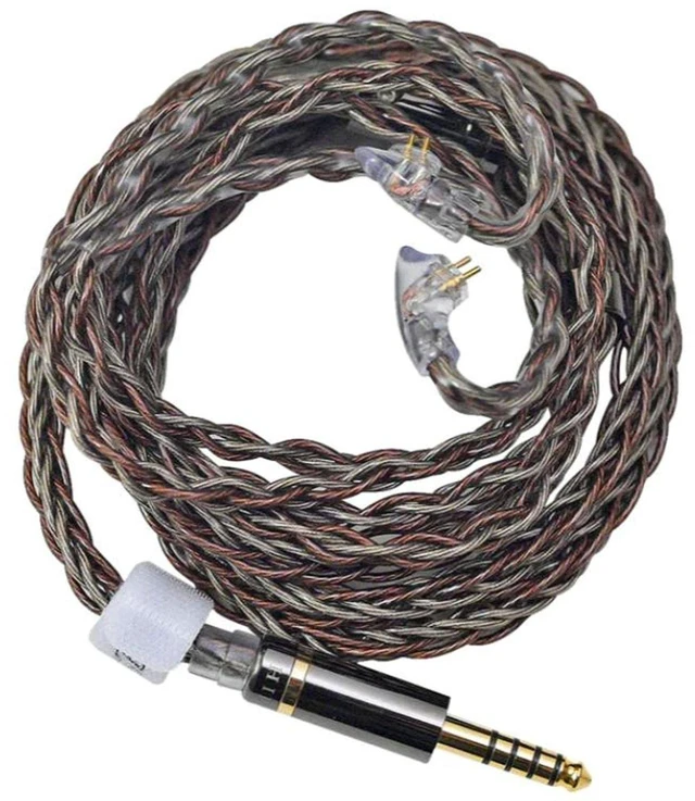 Main image of Hidizs MS5-4.4-RC Replacement Audio Upgrade Cable, Detachable Earphone Cable 4.4mm Plug Headphone Balanced Cord- 2 Pin 0.78mm IEM Cable for Headphones, MP3 Players, Phones, Speakers, Tablets, PCs
