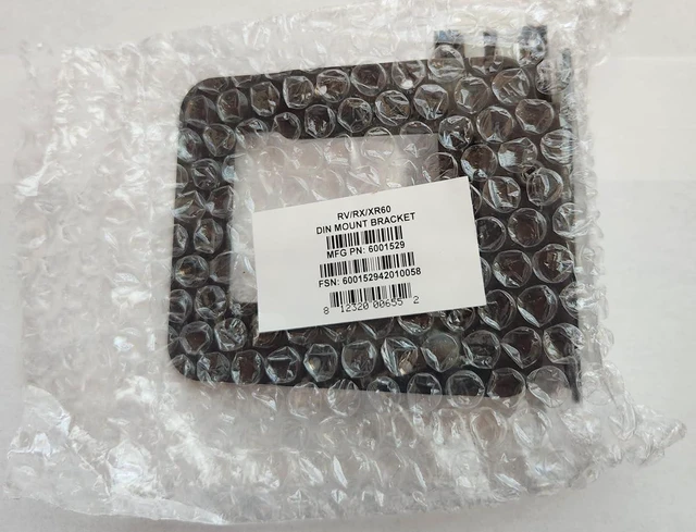 Main image of Sierra Wireless Semtech Airlink DIN Rail Mounting Bracket (Include 2 sets of bolt) for Airlink XR60 / RV50X / RV55 / RX55 Routers - 6001529, Black
