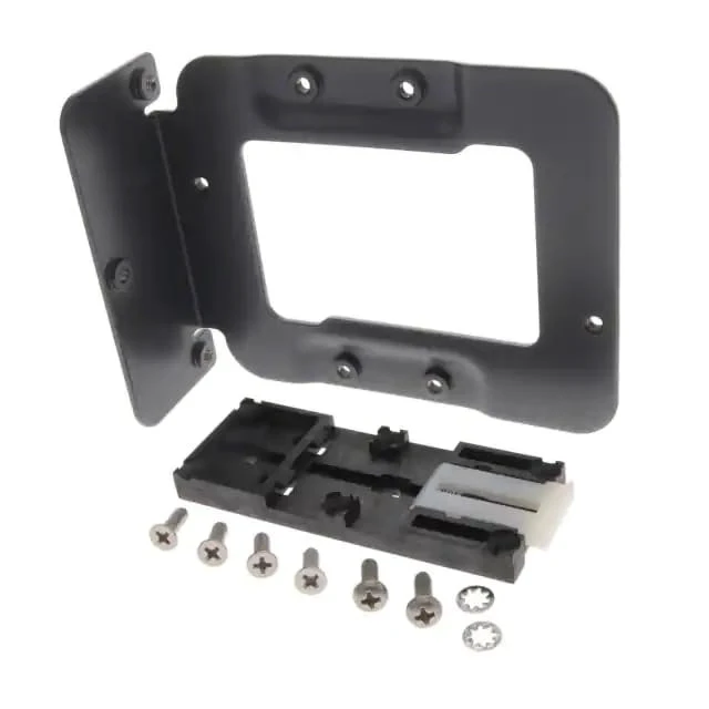 Alt view image 3 of 3 - Sierra Wireless Semtech Airlink DIN Rail Mounting Bracket (Include 2 sets of bolt) for Airlink XR60 / RV50X / RV55 / RX55 Routers - 6001529, Black