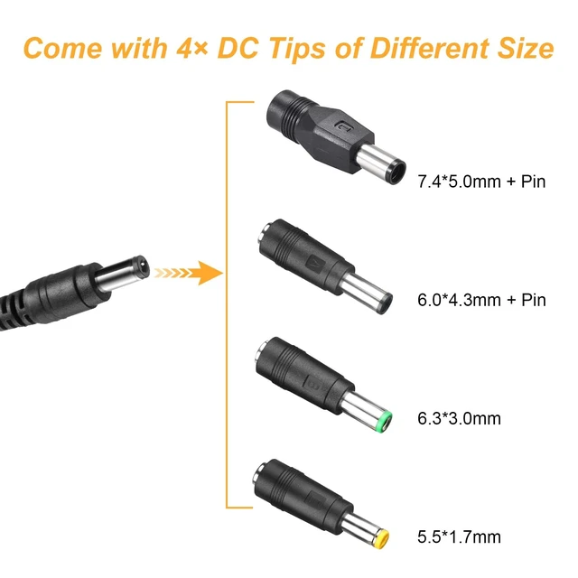 Alt view image 2 of 5 - COOLM 48V 3A Power Supply Adapter 144W Replacement 48V 2A 2.5A Power Cord