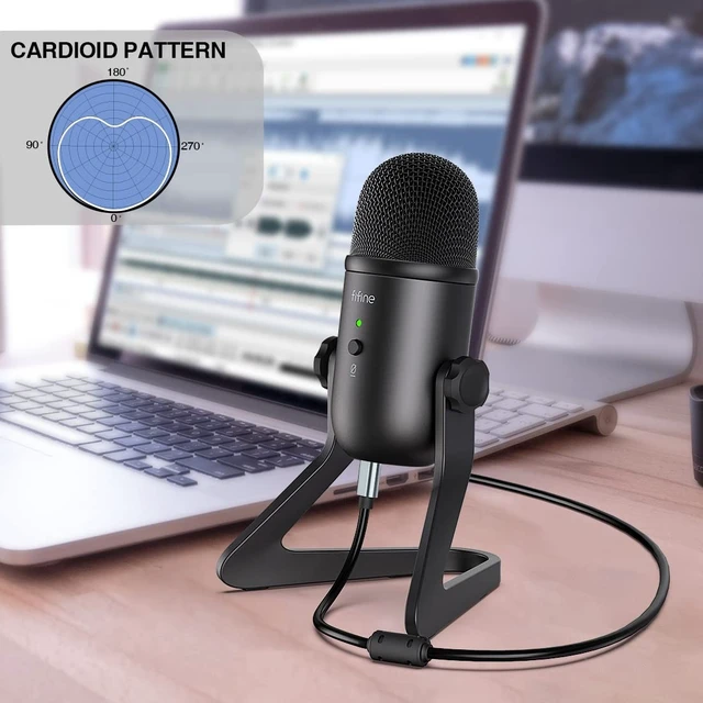 Alt view image 2 of 5 - FIFINE K678 USB Podcast Microphone for Recording Streaming