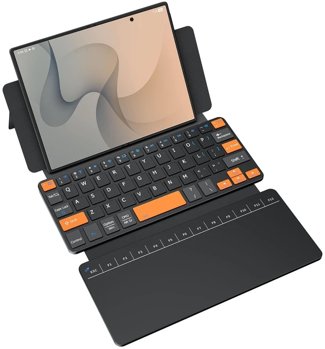 Main image of Mini Wireless Keyboard with Touchpad for iPhone Duo & Z Fold 8/Fold8 Ultra